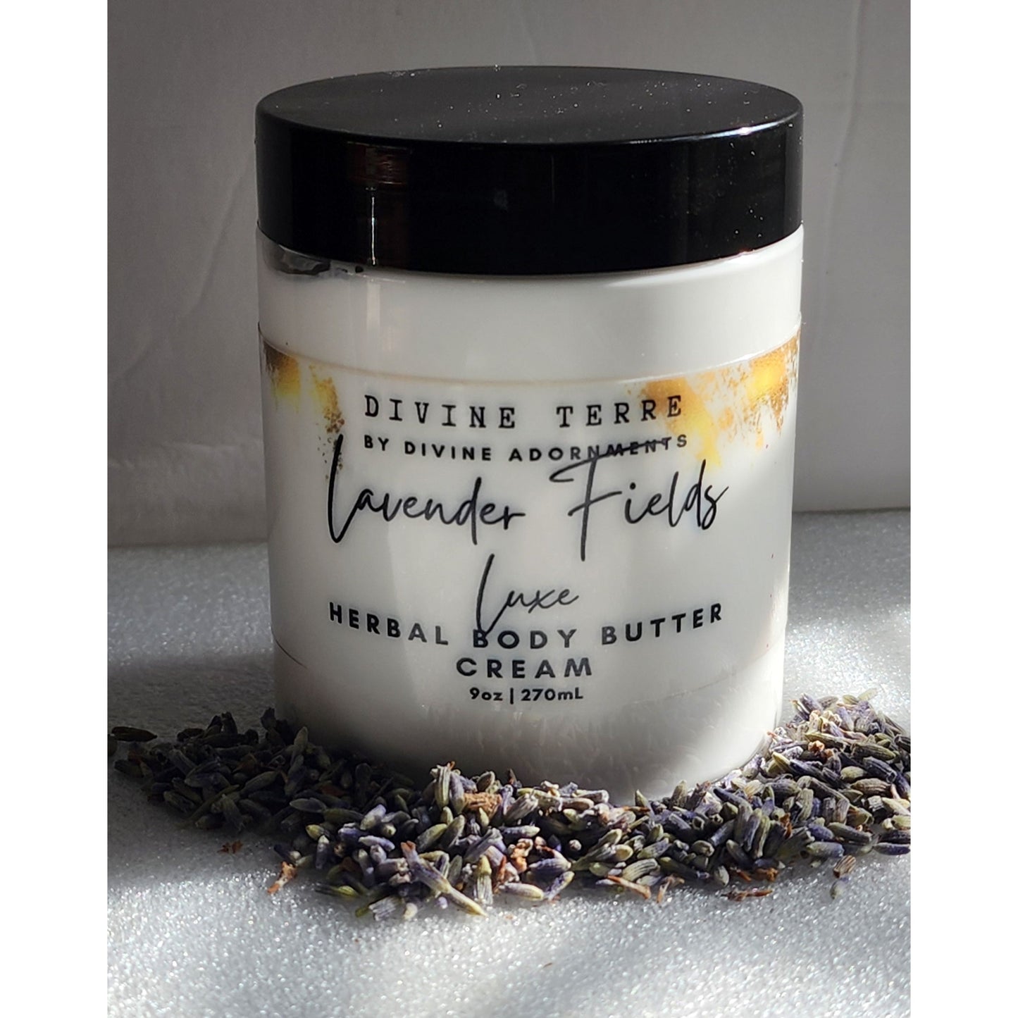 Lavender Fields Luxe Body Butter Cream with Sea Moss