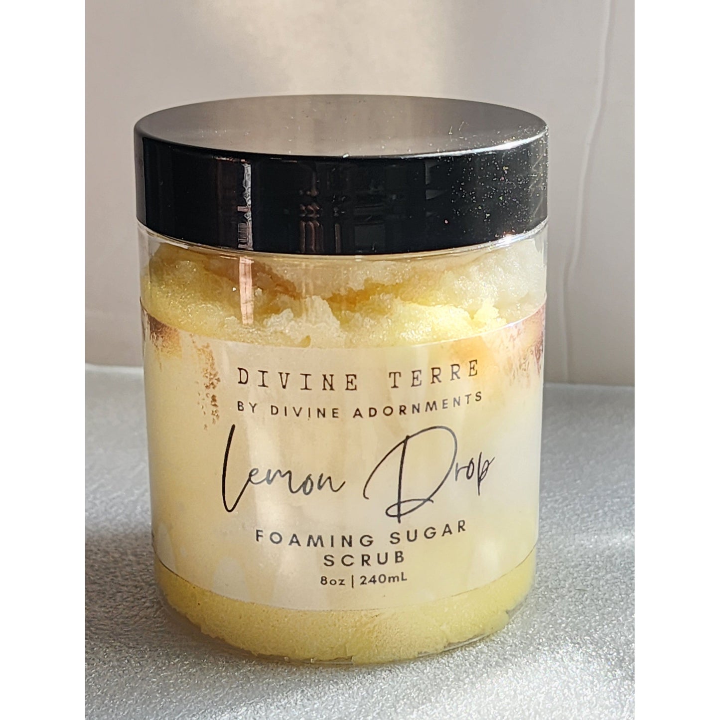 Lemon Drop Foaming sugar scrub