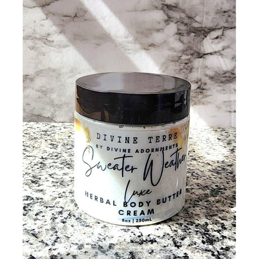 Sweater Weather body butter cream 4oz